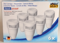 Aqua Select Plus Filterpatrone classic, 6er Pack